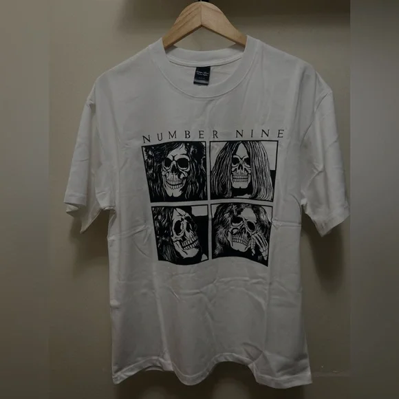 NUMBER NINE Led Zeppelin モチーフT archive Rare Number nine T Shirts Led Zeppelin NIGHT CRAWLER Travis Scott